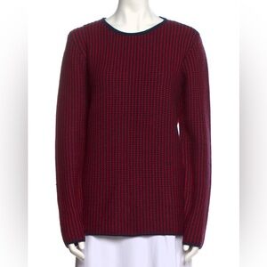 Derek Lam Cozy Red Knit Women’s Sweater Size Large